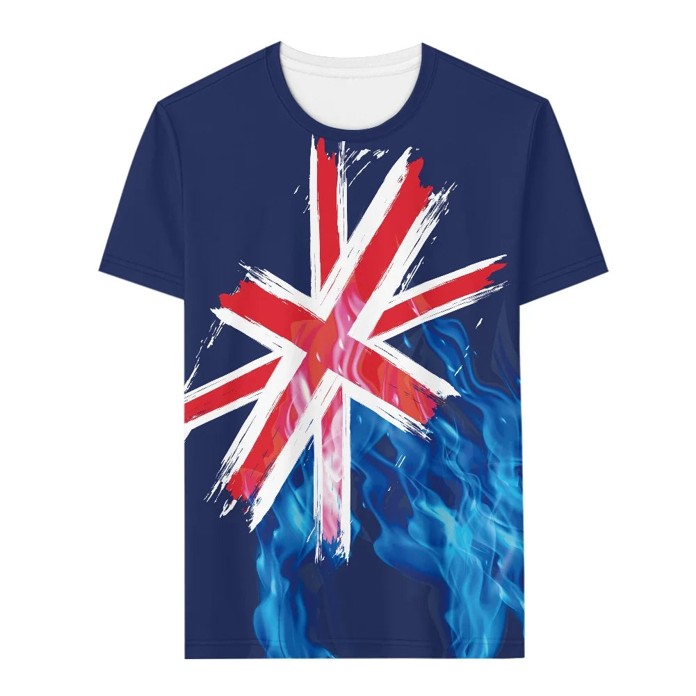 T Shirts Kids Anime Shirt O Neck Graphic Boys Summer Clothing Costume Male Clot