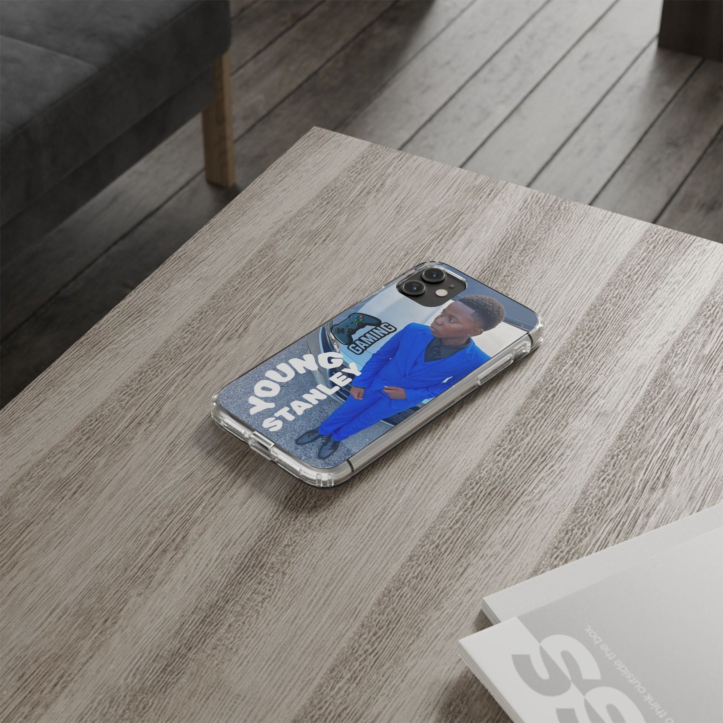 Clear Phone Case with Inspirational Quote | Customizable Phone Cover, Unique Gift, Trendy Phone Accessory, Motivational Design