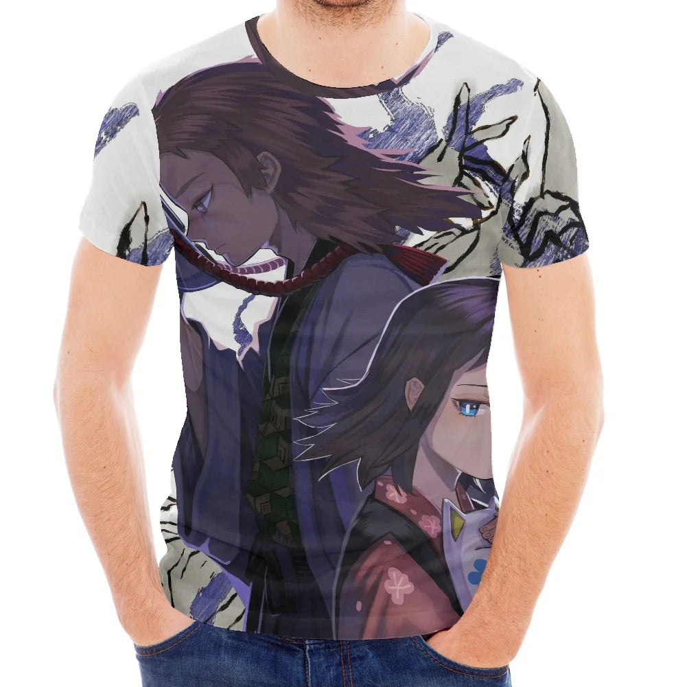 T Shirts Kids Anime Shirt O Neck Graphic Boys Summer Clothing Costume Male Clot