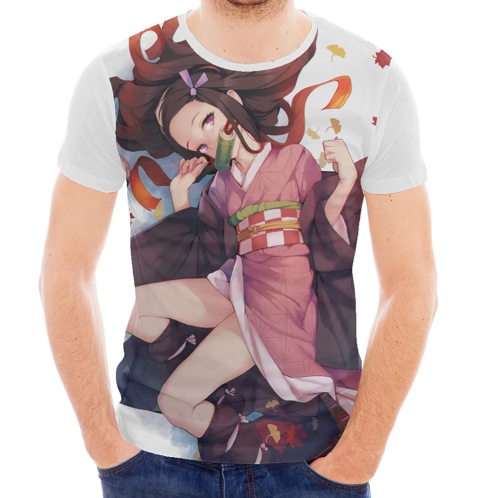 T Shirts Kids Anime Shirt O Neck Graphic Boys Summer Clothing Costume Male Clot