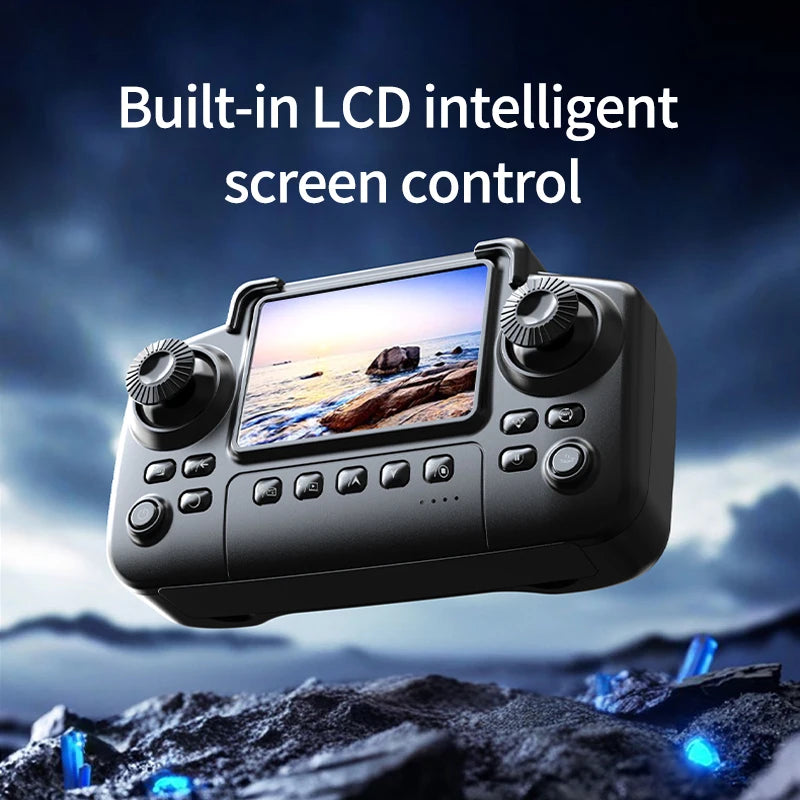DWi NEW X6 fixed-high general airdrop dual-photometer electric-controlled barrier-avoiding drone large-screen RC drone toy gifts