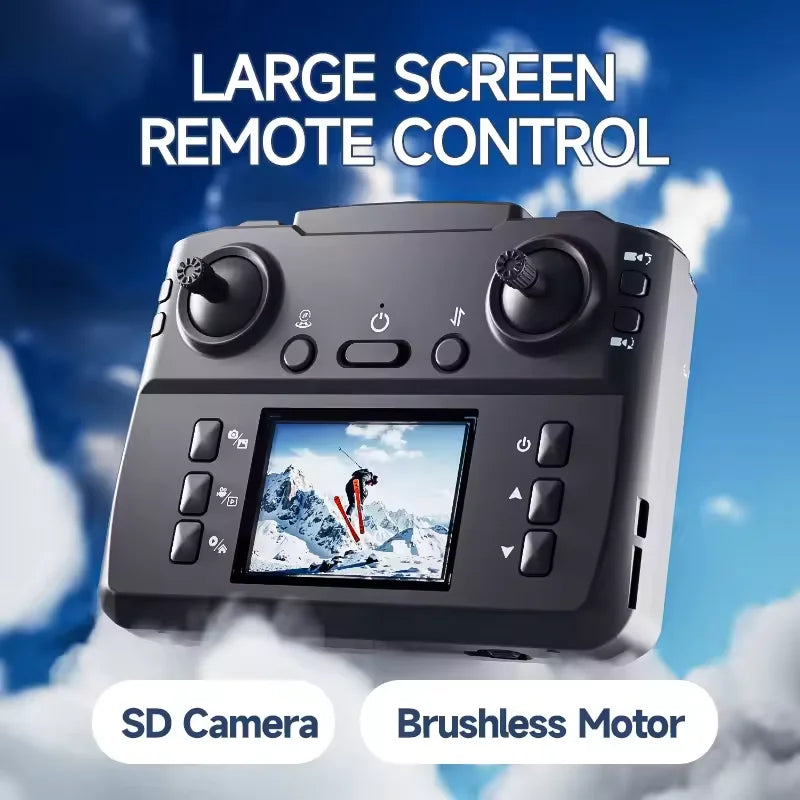 New 2025 M2 Drone 8K Professinal With 1080P Wide Angle HD Camera RC Quadcopter Foldable Helicopter WIFI FPV Height Hold Gift Toy