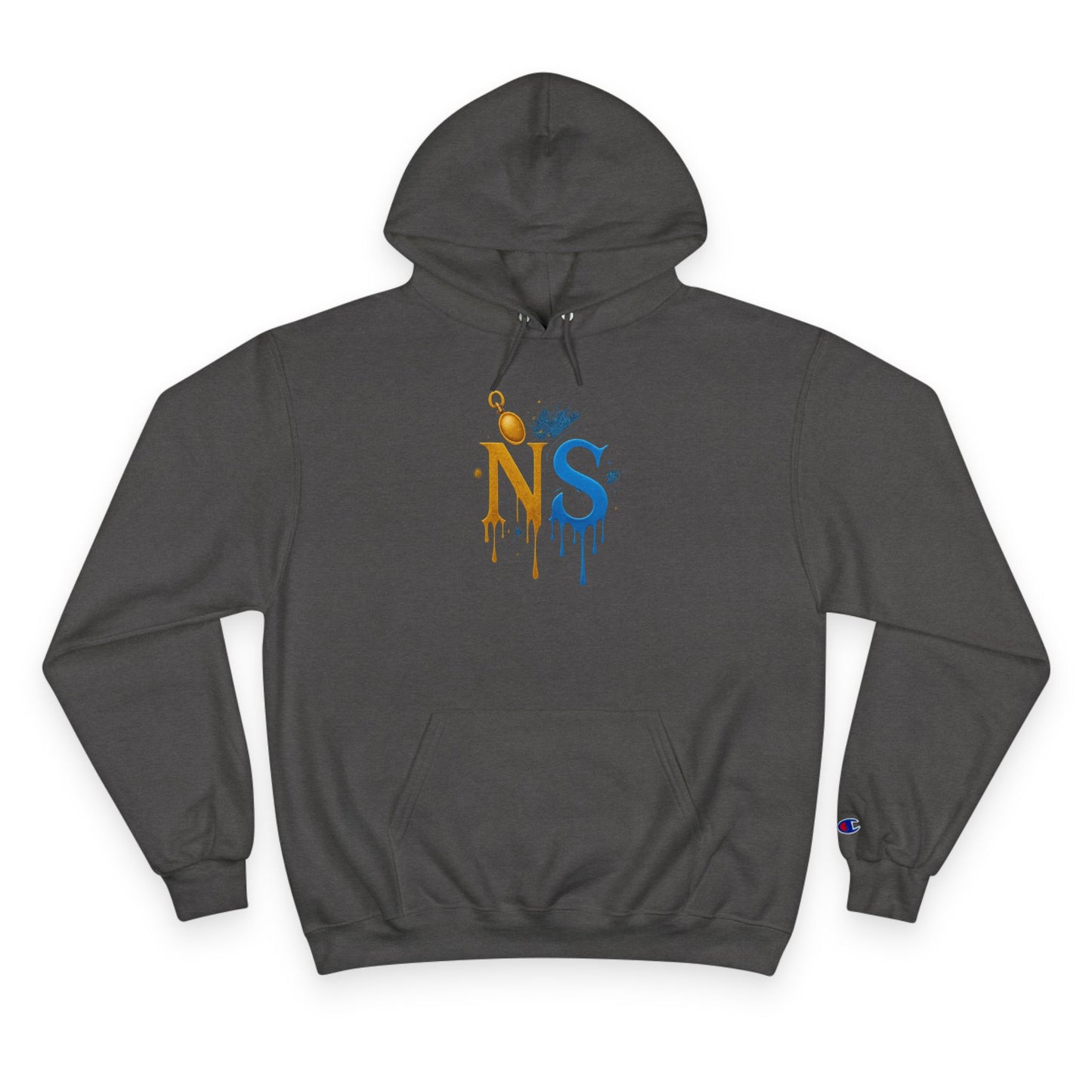 Stylish King NS Champion Hoodie, Trendy Hooded Sweatshirt, Urban Streetwear, Perfect Gift for Him, Casual Fashion for Every Occasion