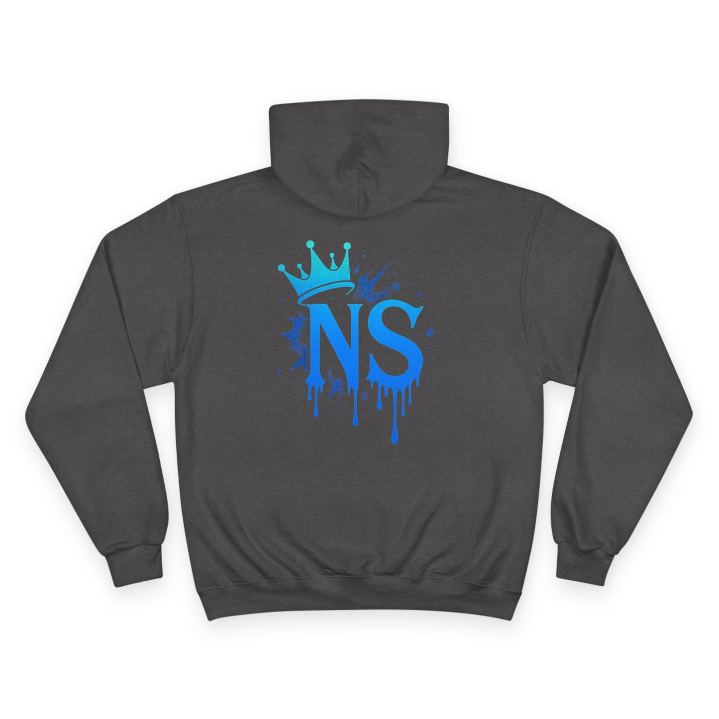 Stylish King NS Champion Hoodie, Trendy Hooded Sweatshirt, Urban Streetwear, Perfect Gift for Him, Casual Fashion for Every Occasion