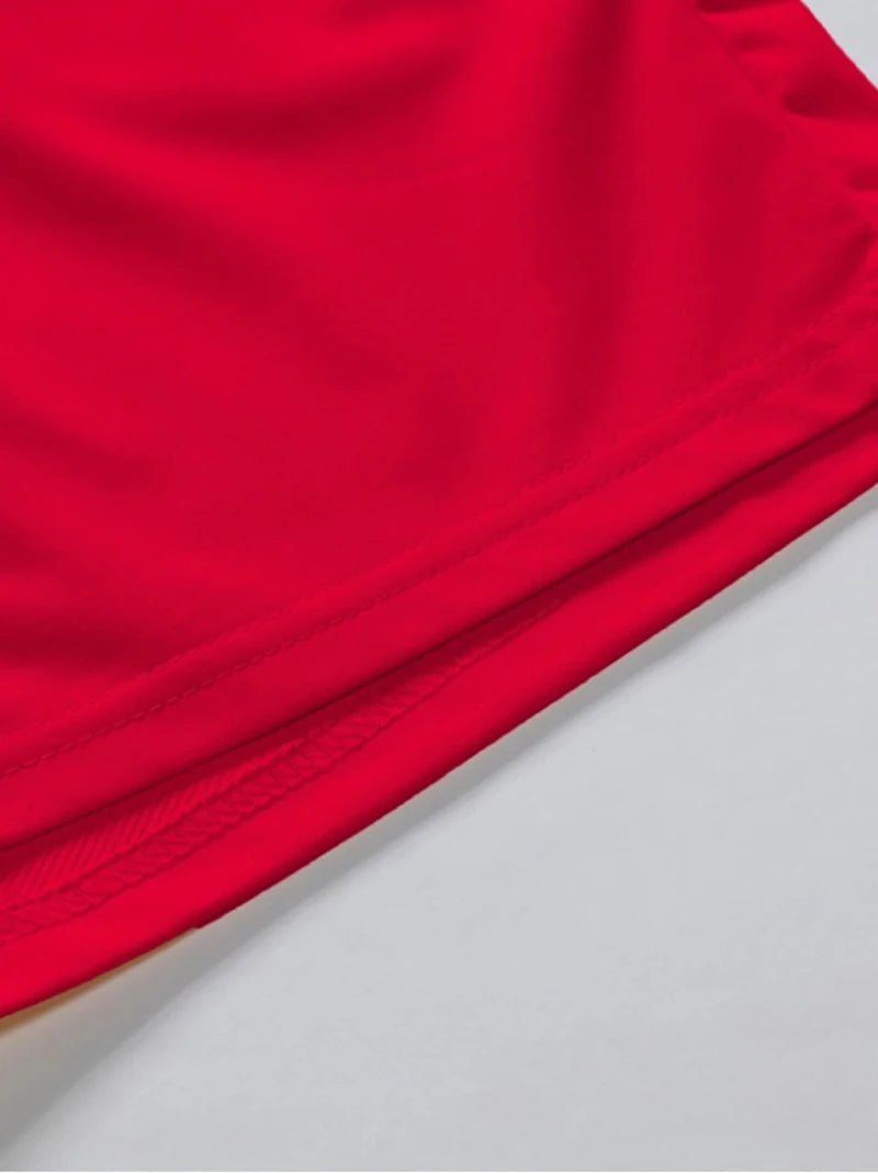 Men's summer fashionable and casual shorts with vibrant eye - catching