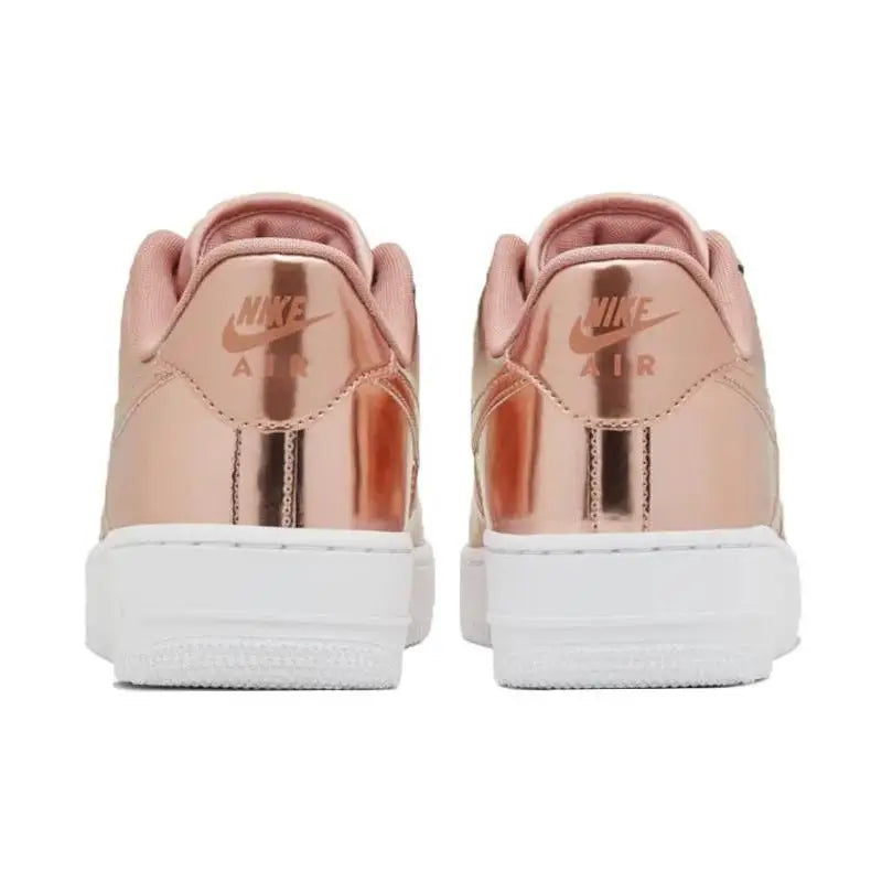 Nike Air Force 1 Low Metallic Bronze Women's Sneakers Shoes Original Box
