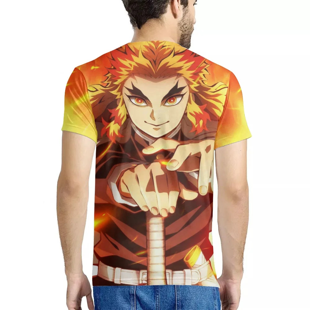 T Shirts Kids Anime Shirt O Neck Graphic Boys Summer Clothing Costume Male Clot