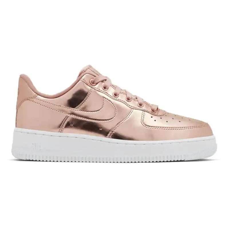Nike Air Force 1 Low Metallic Bronze Women's Sneakers Shoes Original Box