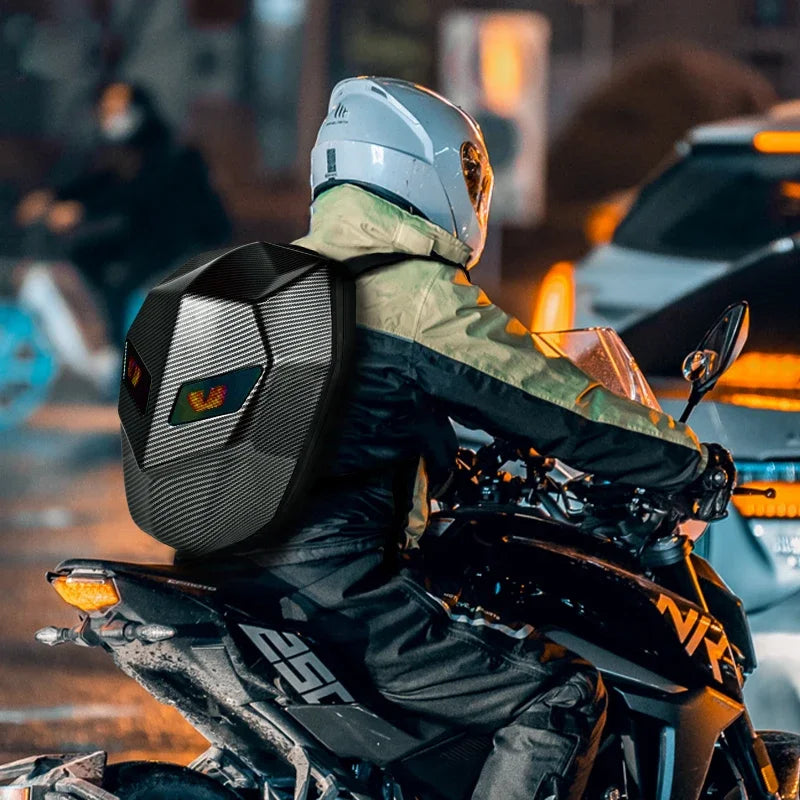 sac a dos LED Backpack for Man drip,ordinateur portable,Sac à dos,vélo,moto