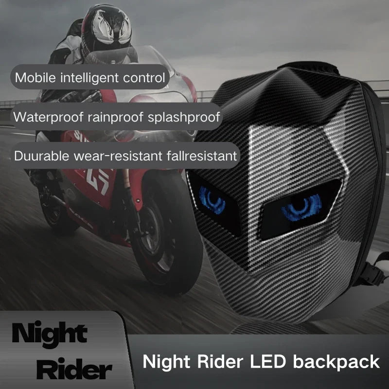 sac a dos LED Backpack for Man drip,ordinateur portable,Sac à dos,vélo,moto