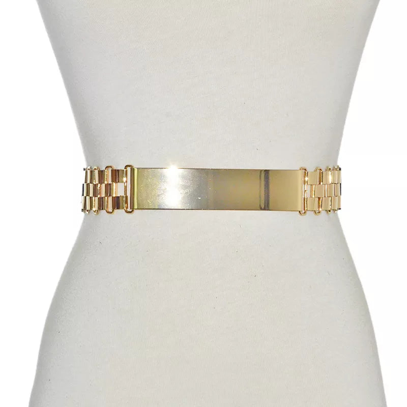 Belts for Woman Gold Silver Brand Belt Classy Elastic Ceinture Femme 5 Color